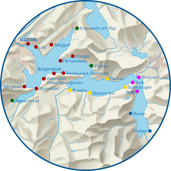 Routen und Reichweite